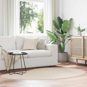 Tappeto HUARTE Beige 140 x 200 cm Poliestere
