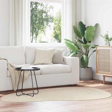 Tappeto HUARTE Beige 140 x 200 cm Poliestere