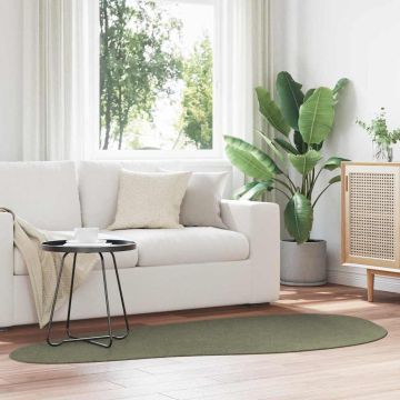 Tappeto HUARTE Verde foresta 100 x 200 cm Poliestere