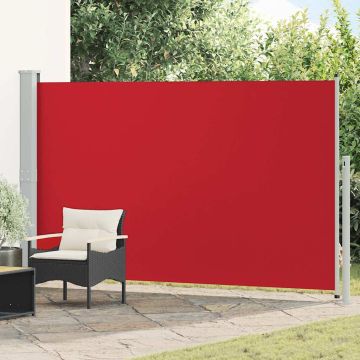 Tendalino Laterale per Patio Terrazzo 180 x 300 cm Rosso