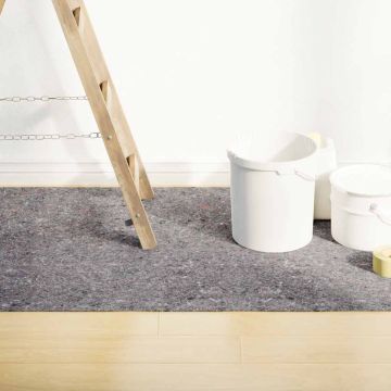Telo Protettivo per Pittori Antiscivolo 5 m 280 g/m² Grigio