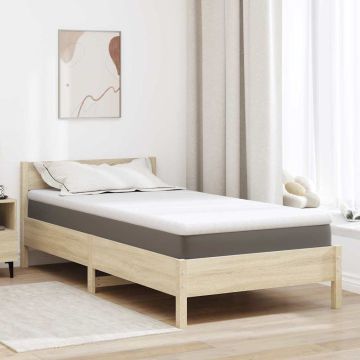 Topper per materasso Bianco 120 x 200 cm Tessuto Jacquard