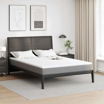 Topper in schiuma memory 160 x 200 cm Thick Morbido Bianco