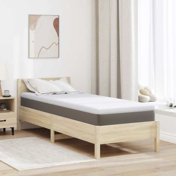 Topper in schiuma memory 80 x 200 cm Thick Morbido Bianco