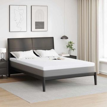 Topper in schiuma memory 160 x 200 cm Thick Morbido Bianco