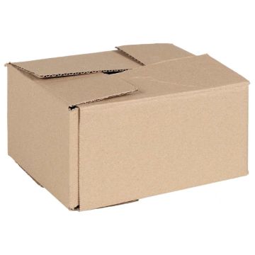 Scatola Pieghevole 50 pz Naturale 20 x 15 x 10 cm Cartone