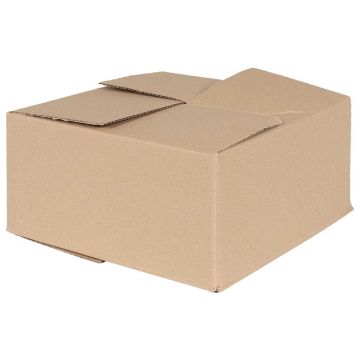 Scatola Pieghevole 50 pz Naturale 30 x 30 x 15 cm Cartone