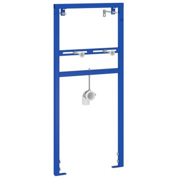 Supporto a Muro per Sistema di Lavabo Blu 50 x 3 x 112 cm