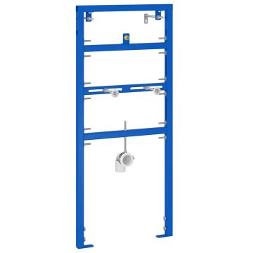 Supporto a Parete per Sistema di Urinatoio Blu 50 x 3 x 112 cm