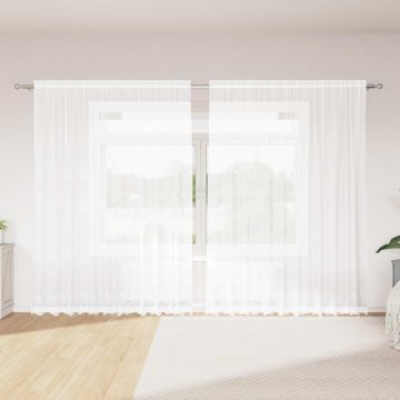 Tenda in Pizzo Bianco 220 x 300 cm Poliestere