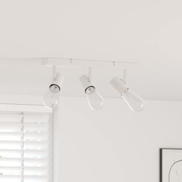 Faretto da soffitto Bianco 38 x 6,5 x 11,5 cm Metallo