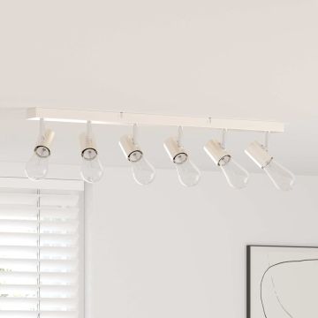 Faretto da soffitto Nichel 73 x 6,5 x 11,5 cm Metallo