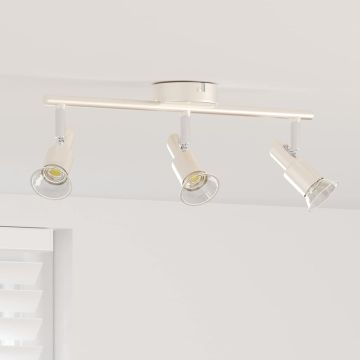 Faretto da soffitto Nichel 39 x 10,5 x 10,5 cm Acciaio