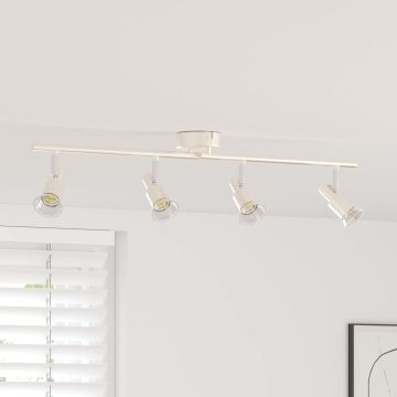 Faretto da soffitto Nichel 70 x 9 x 12,5 cm Acciaio