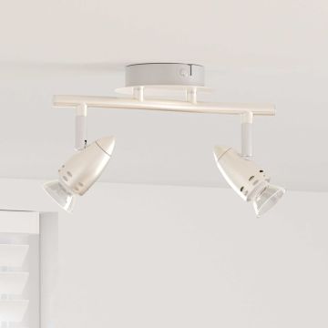 Faretto da soffitto Nichel 27 x 10 x 12 cm Metallo
