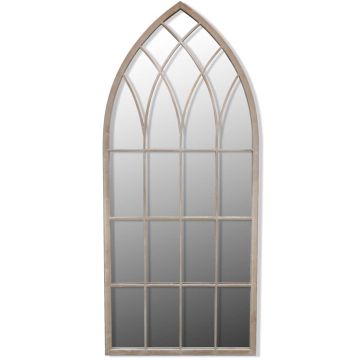 Specchio da Giardino Gotico con Arcata 50x115cm Interni Esterni