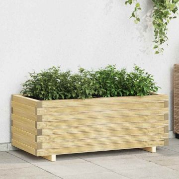 Letto Rialzato 100x50x40 cm in Legno Rettangolare