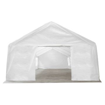| Tessuto per tenda senza struttura | Bianco 12 x 6 m PE