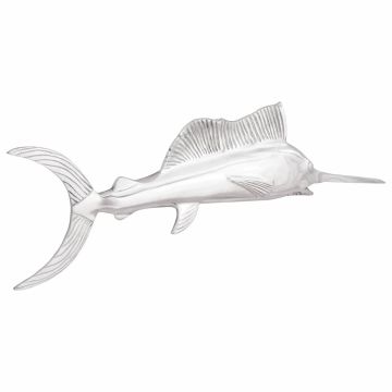 Scultura Argento 91 x 8 x 26 cm Alluminio