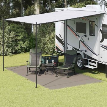 Tappeto da Tenda Grigio chiaro 450 x 250 cm Polietilene