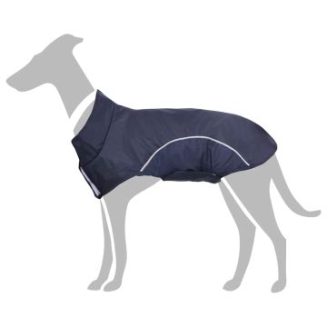 Impermeabile per Cani con Strisce Riflettenti Poliestere XXS