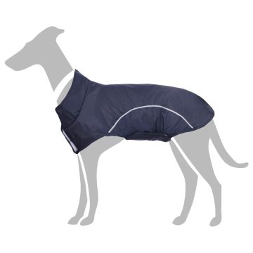 Impermeabile per Cani con Strisce Riflettenti Poliestere S