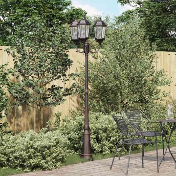 Luce da Giardino 61 x 53 x 235 cm Alluminio e vetro