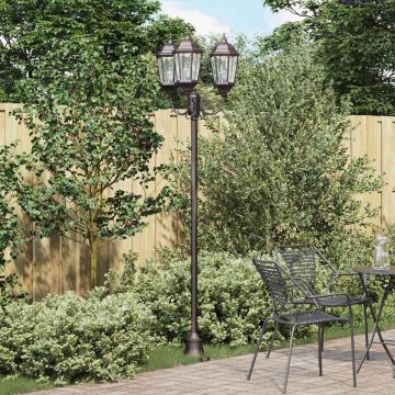 Luce da Giardino 57 x 49 x 241 cm Alluminio e vetro