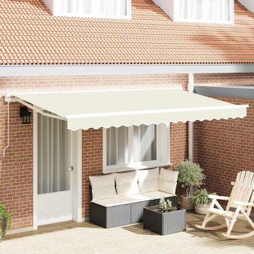Telo di ricambio per tenda da sole per 4x2 m Crema Poliestere