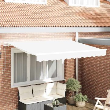 Telo di ricambio per tenda da sole per 2,5x2 m Bianco