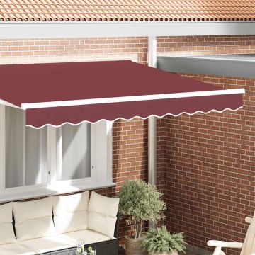 Mantovana di ricambio per 2,5 m Rosso Borgogna Poliestere