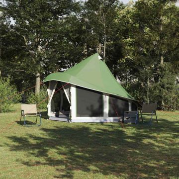 Tenda Tipi con tetto Verde 404 x 370 x 270 cm taffetà