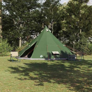 Tenda Tipi con tetto Verde 560 x 560 x 300 cm taffetà