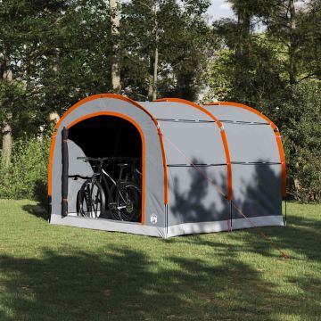 Tenda 268 x 240 x 191 cm Grigio e arancione Poliestere