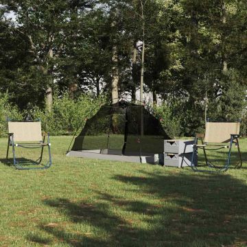 Tenda con tetto Grigio e Nero 236 x 150 x 136 cm