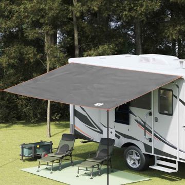 Tarp resistente all'acqua Grigio e arancione 240 x 460 cm
