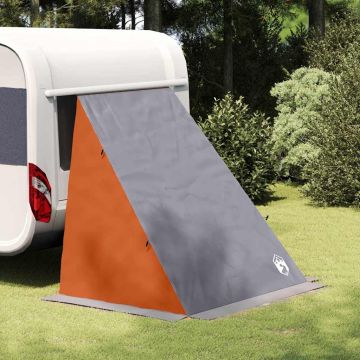 Tenda per portellone posteriore Grigio e arancione taffetà
