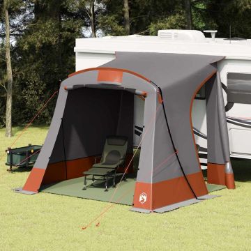 Tenda per portellone posteriore persona Grigio e arancione