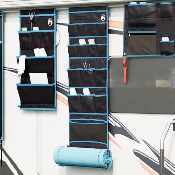 Sacchetto per Stoccaggio Nero e Blu 125 x 48 cm Oxford
