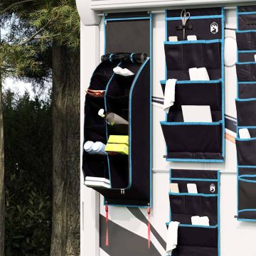 Sacchetto per Stoccaggio Nero e Blu 140 x 43 cm Oxford