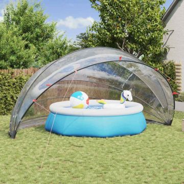 Dome Piscina 592 x 590 x 275 cm PVC Trasparente