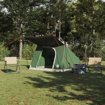 Tenda da campeggio 4 persona Impermeabile Verde taffetà