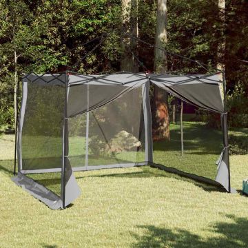 Tenda interna 6 persona Grigio e arancione taffetà