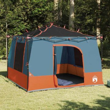 Tenda interna 6 persona Grigio e arancione taffetà
