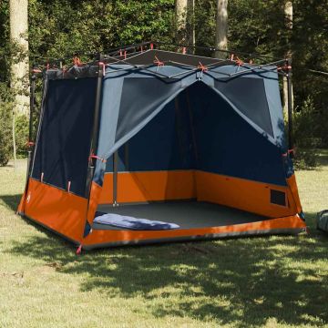 Tenda interna 6 persona Grigio e arancione taffetà