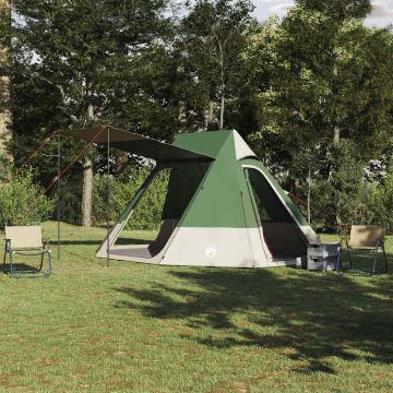 Tenda da campeggio 10 persona Impermeabile Verde taffetà