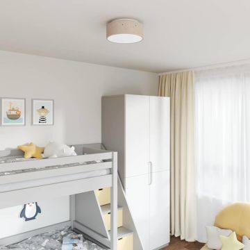 Lampada da soffitto Talpa 30 x 30 x 13,5 cm Tessuto