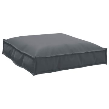 Cuscino Tessuto Oxford Antracite 70 x 70 x 12 cm