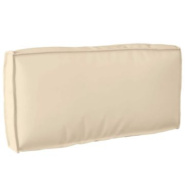 Cuscino Tessuto Oxford Beige 80 x 40 x 12 cm