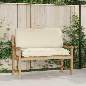 Cuscino Tessuto Oxford Crema 120 x 50 x 12 cm